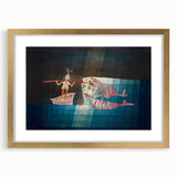Modern Wall Art: Paul Klee’s Whimsical Seafarers Battle Scene