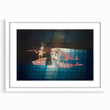 Modern Wall Art: Paul Klee’s Whimsical Seafarers Battle Scene