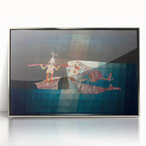 Modern Wall Art: Paul Klee’s Whimsical Seafarers Battle Scene