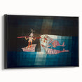 Modern Wall Art: Paul Klee’s Whimsical Seafarers Battle Scene