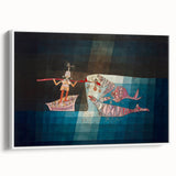 Modern Wall Art: Paul Klee’s Whimsical Seafarers Battle Scene