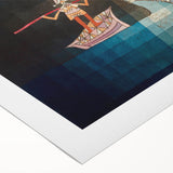 Modern Wall Art: Paul Klee’s Whimsical Seafarers Battle Scene