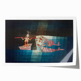 Modern Wall Art: Paul Klee’s Whimsical Seafarers Battle Scene
