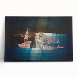 Modern Wall Art: Paul Klee’s Whimsical Seafarers Battle Scene