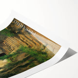 Extra large wall art featuring line art flowers in black on white, rolled canvas, ideal for large living room wall decor.