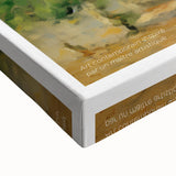 Large art canvas featuring a black and white landscape painting, ideal for bedroom wall decor.