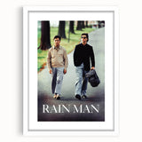 Retro Wall Art - Rain Man Vintage Poster Art - 80s Movie Canvas Prints