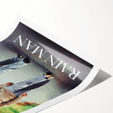 Retro Wall Art - Rain Man Vintage Poster Art - 80s Movie Canvas Prints