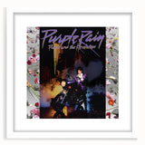 Retro Wall Art - Purple Rain Vintage Prints