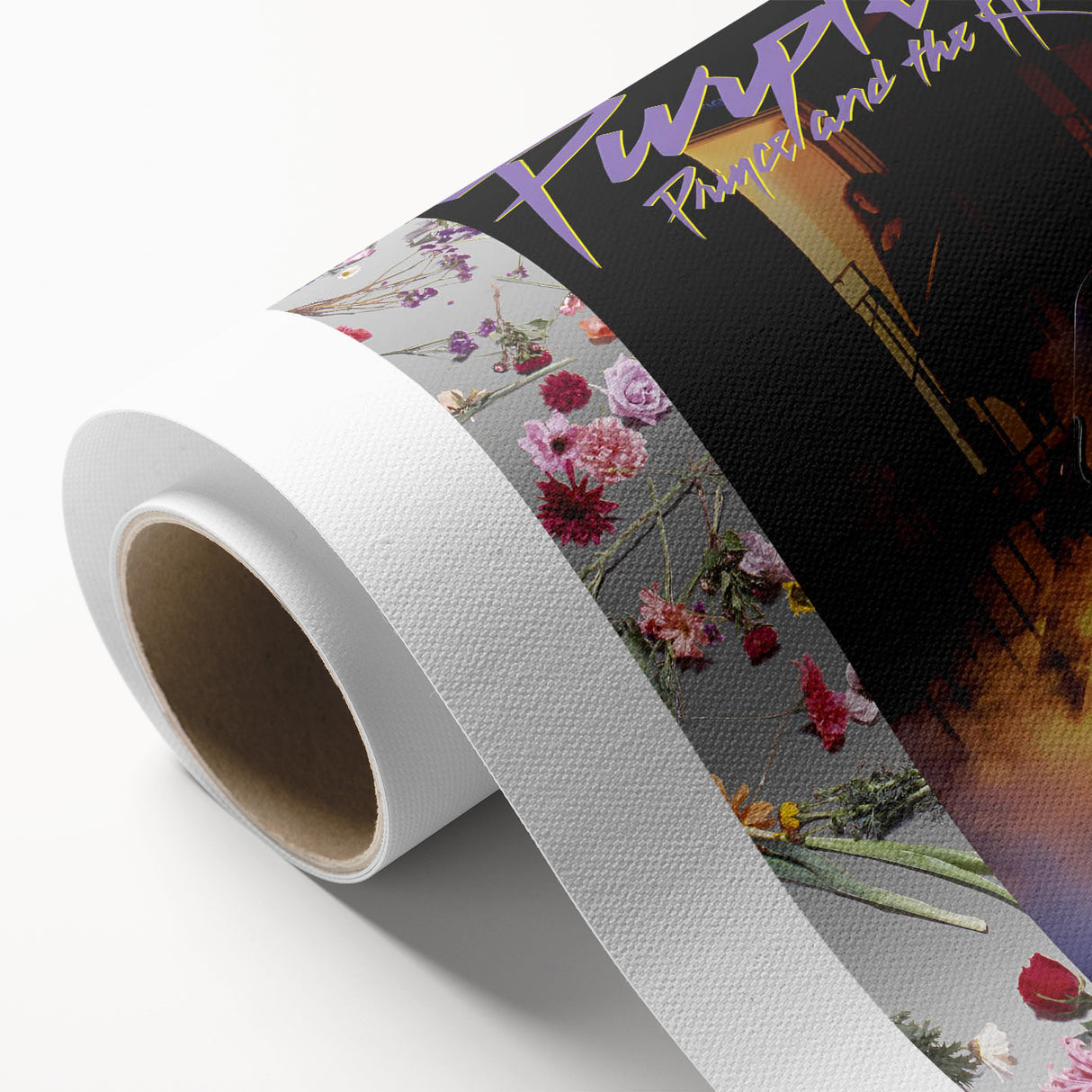 Retro Wall Art - Purple Rain Vintage Prints