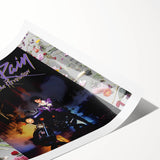 Retro Wall Art - Purple Rain Vintage Prints