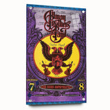 Allman Brothers Band Red Rocks Poster - Retro Music Wall Art