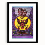 Allman Brothers Band Red Rocks Poster - Retro Music Wall Art