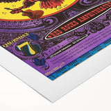 Allman Brothers Band Red Rocks Poster - Retro Music Wall Art