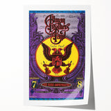 Allman Brothers Band Red Rocks Poster - Retro Music Wall Art