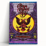 Allman Brothers Band Red Rocks Poster - Retro Music Wall Art