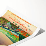 Vintage Japan Travel Poster | Mount Fuji and Scenic Landscape Art Print