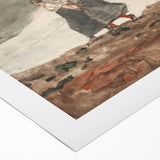 Stormy Realism Art Print | Danger by Winslow Homer | Coastal Scene