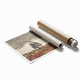 Stormy Realism Art Print | Danger by Winslow Homer | Coastal Scene