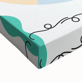 ABC Alphabet Canvas Art - Five Senses Educational Chart