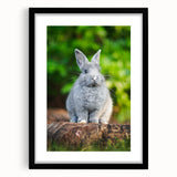 Abstract art print featuring textured, colorful swirls on a large canvas, framed in black, suitable for living room decor.