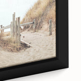 Extra large framed canvas depicting a textured, colorful abstract design on a black background, ideal for living room decor.