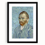Van Gogh’s 1889 Self-Portrait: Iconic Impressionism Wall Art