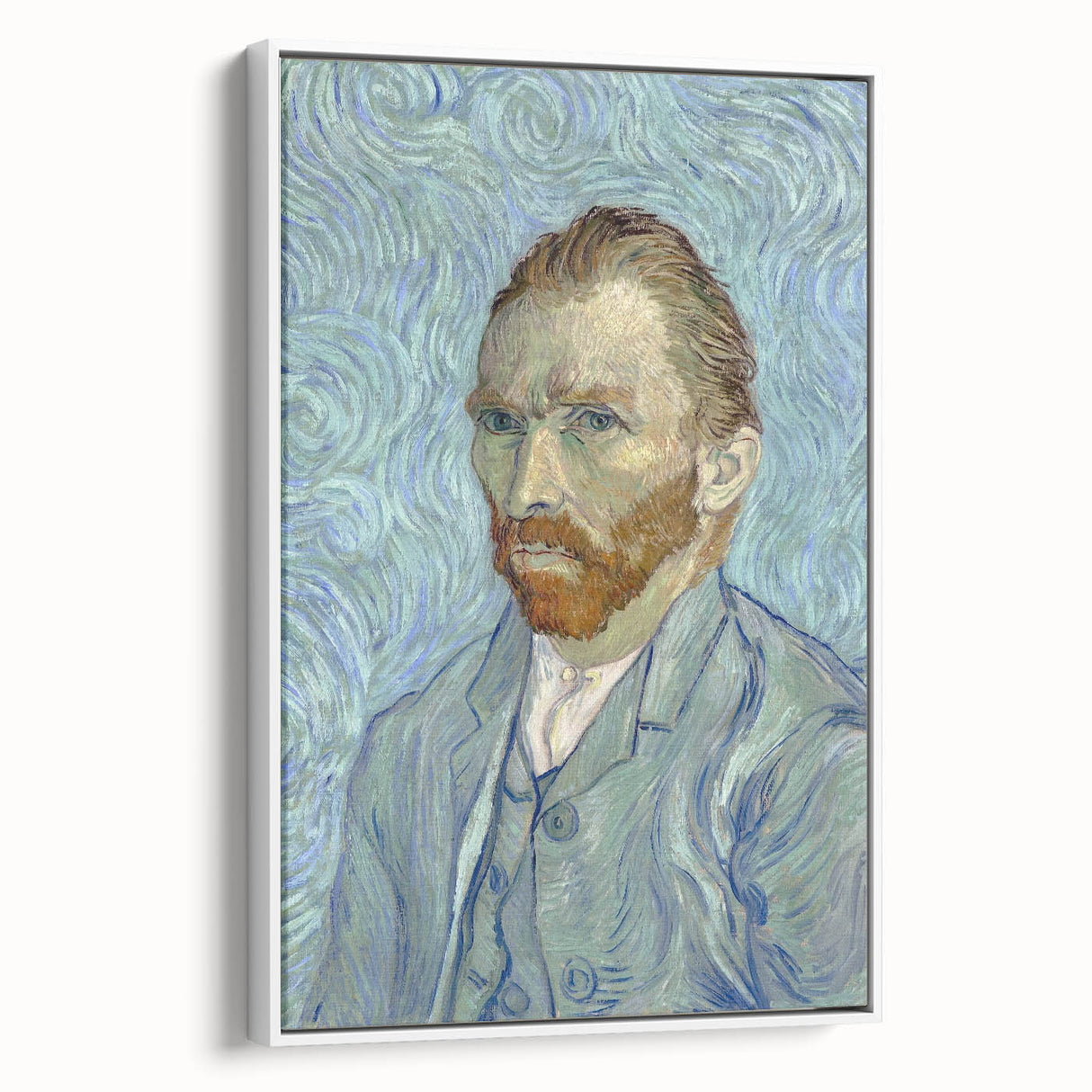 Van Gogh’s 1889 Self-Portrait: Iconic Impressionism Wall Art