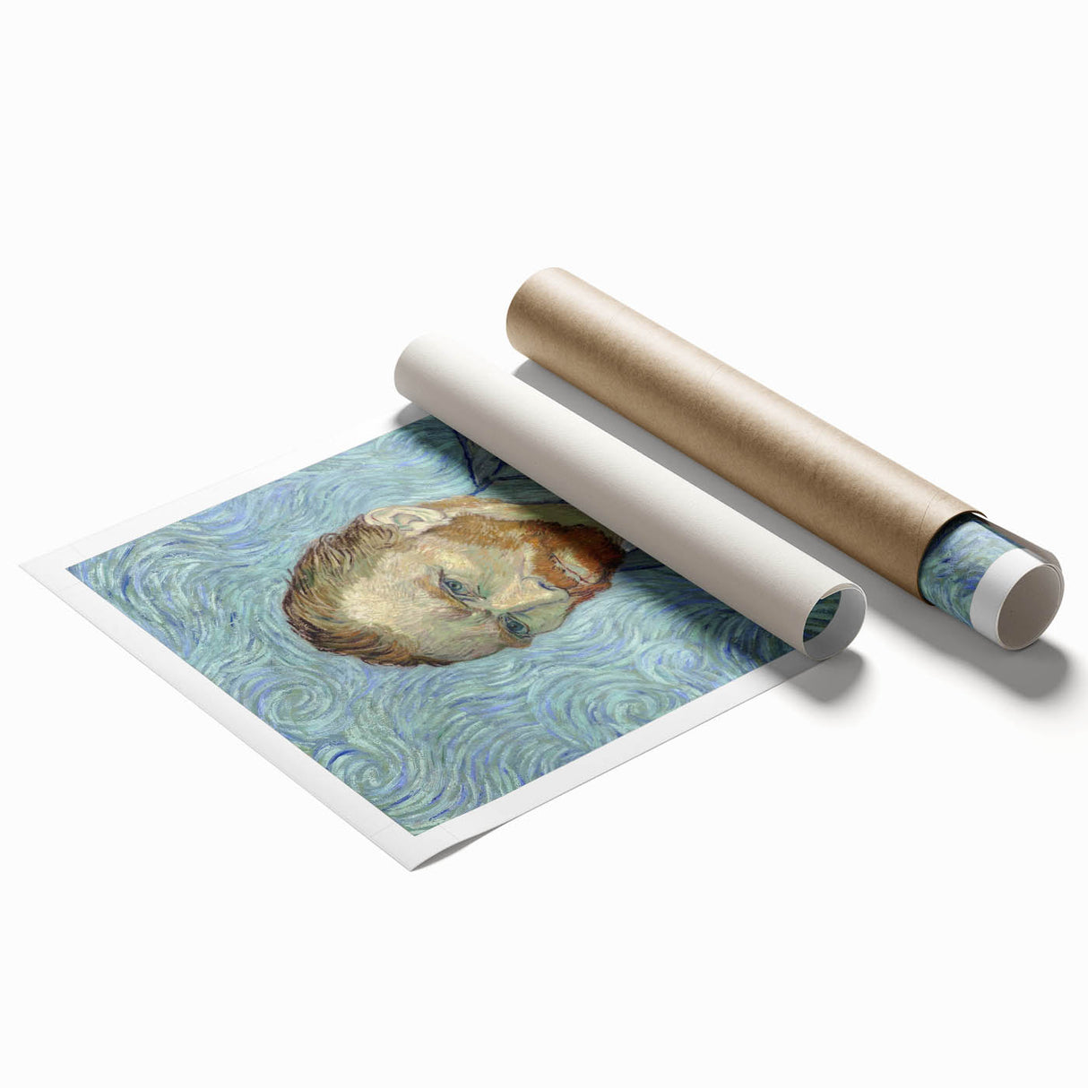 Van Gogh’s 1889 Self-Portrait: Iconic Impressionism Wall Art