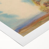 Modern Wall Art – Vibrant Autumn Tree with Minimalist Design