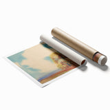 Modern Wall Art – Vibrant Autumn Tree with Minimalist Design