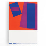 Modern Wall Art: Abstract Geometric Design – Bold Mid-Century Colors