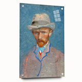 Van Gogh’s 1887 Self-Portrait with Gray Hat: Impressionist Art