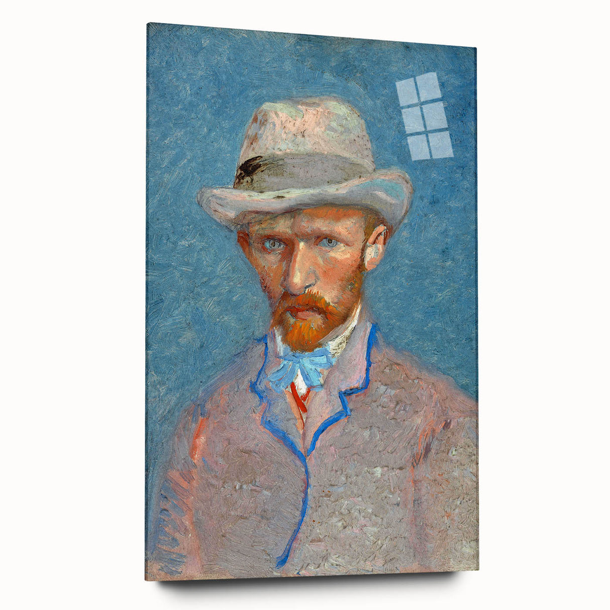 Van Gogh’s 1887 Self-Portrait with Gray Hat: Impressionist Art