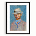 Van Gogh’s 1887 Self-Portrait with Gray Hat: Impressionist Art
