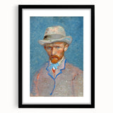 Van Gogh’s 1887 Self-Portrait with Gray Hat: Impressionist Art