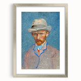 Van Gogh’s 1887 Self-Portrait with Gray Hat: Impressionist Art