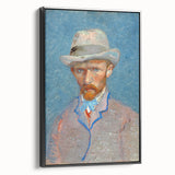Van Gogh’s 1887 Self-Portrait with Gray Hat: Impressionist Art