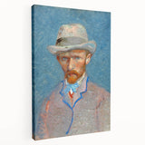 Van Gogh’s 1887 Self-Portrait with Gray Hat: Impressionist Art