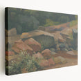 Modern Wall Art – Tranquil Landscape with Rocks and Stream