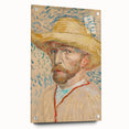 Van Gogh’s 1887 Self-Portrait with Straw Hat: Impressionist Art
