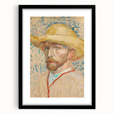 Van Gogh’s 1887 Self-Portrait with Straw Hat: Impressionist Art