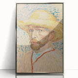 Van Gogh’s 1887 Self-Portrait with Straw Hat: Impressionist Art