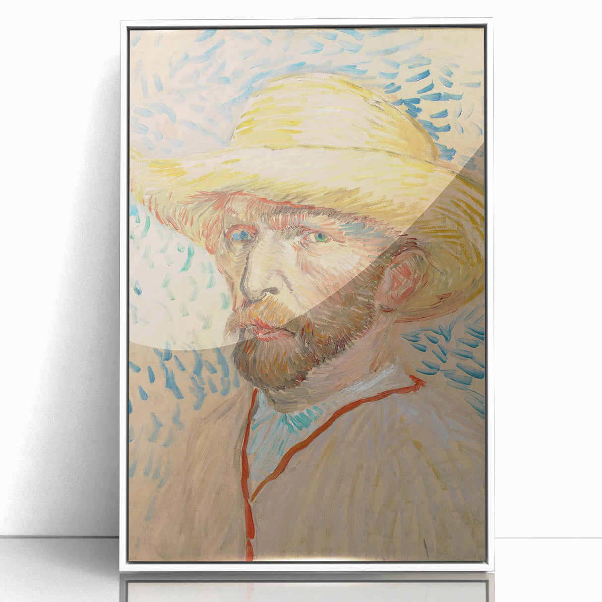 Van Gogh’s 1887 Self-Portrait with Straw Hat: Impressionist Art