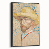 Van Gogh’s 1887 Self-Portrait with Straw Hat: Impressionist Art