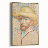Van Gogh’s 1887 Self-Portrait with Straw Hat: Impressionist Art