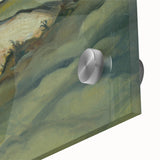 Modern Wall Art – Suburban Landscape with Expressive Brushstrokes