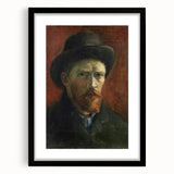 Van Gogh’s 1886 Self-Portrait with Felt Hat: Classic Impressionism