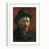 Van Gogh’s 1886 Self-Portrait with Felt Hat: Classic Impressionism