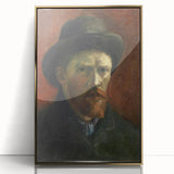 Van Gogh’s 1886 Self-Portrait with Felt Hat: Classic Impressionism